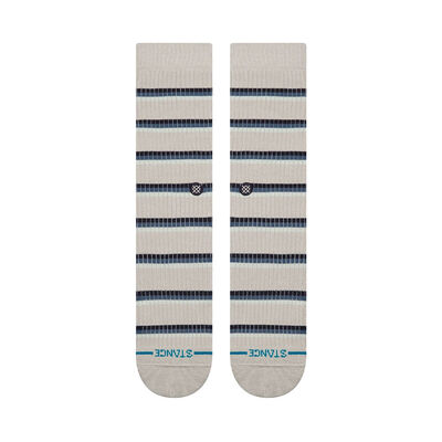 Multistripe Ribbed Crew Stance