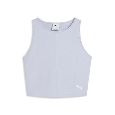 Wardrobe Ess Ribbed Crop Top Puma