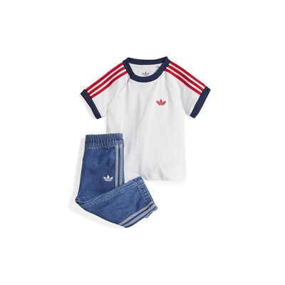 Denim Tee Set Kids Adidas