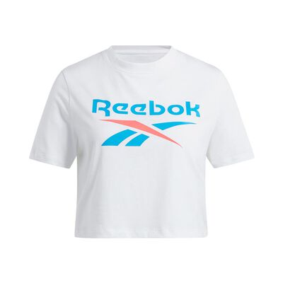 Identity Big Logo Crop Tee Reebok