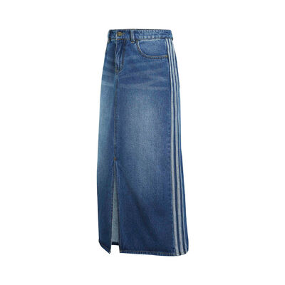 3 Stripes Pencil Skirt Denim Adidas