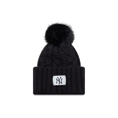 Wmns Cable Wide Beanie New York Yankees New Era