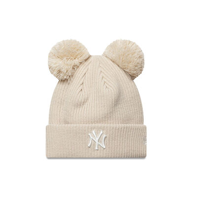 Wmns Double Pom Beanie New York Yankees New Era