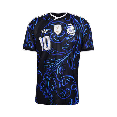 Argentina 26 Away Authentic Messi Jersey Adidas