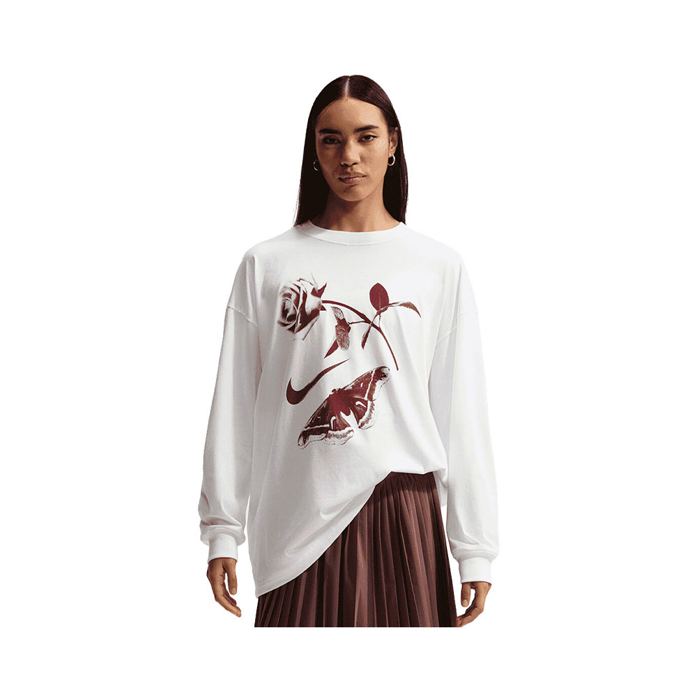 W Nsw Ls Tee Vday Os Nike MULTICOLOR 