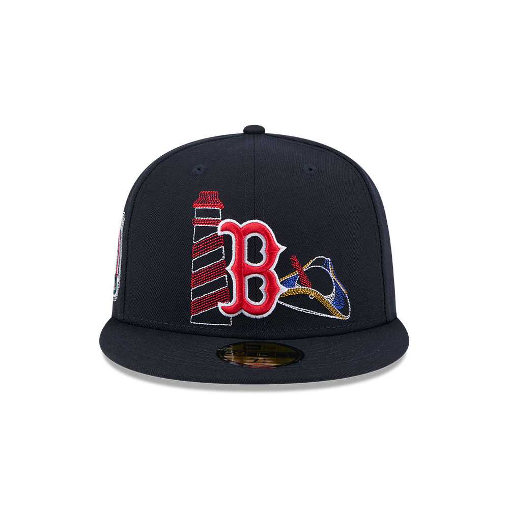 State Stitch 24194 Boston Red Sox Otc New Era MULTICOLOR 