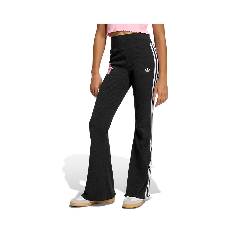 Disney High Waist Flared Leggings Adidas NEGRO 