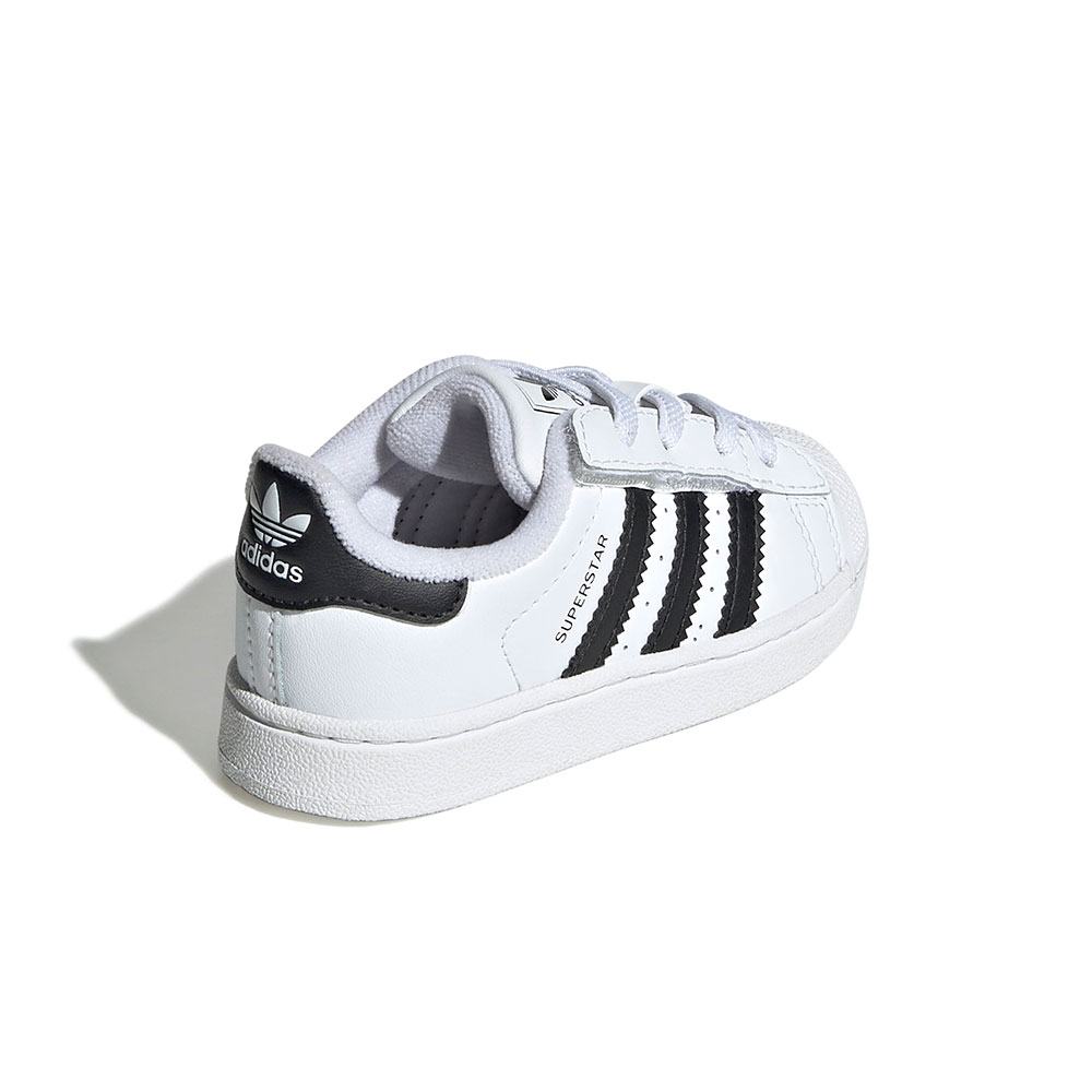 Superstar II Elastic Lace Shoes Kids Adidas BLANCO 
