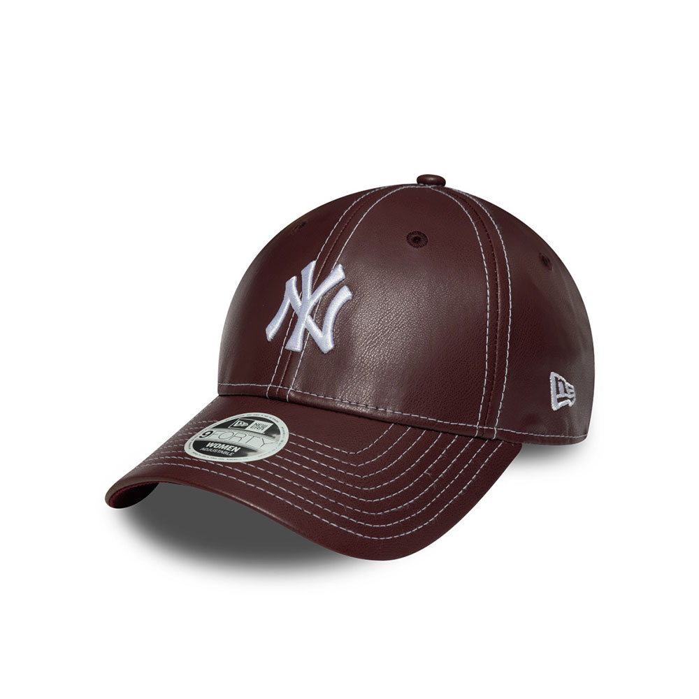 Wmns Topstitch Pu 9Forty New York Yankees Fbgwhi New Era MULTICOLOR UNI
