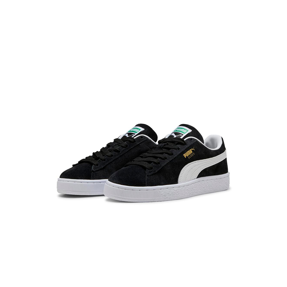 Suede Classic Jr Black  White Puma MULTICOLOR 