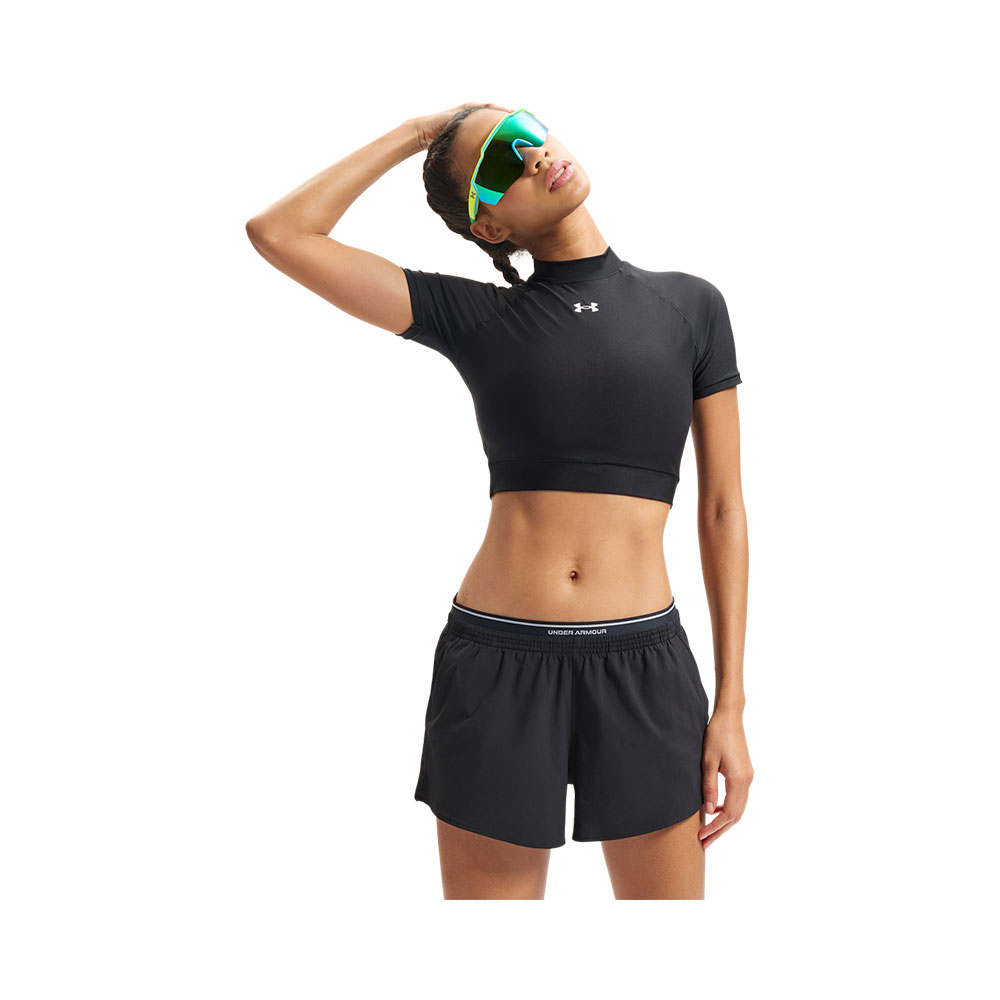 Heatgear Crop Mock Ss Under Armour MULTICOLOR 