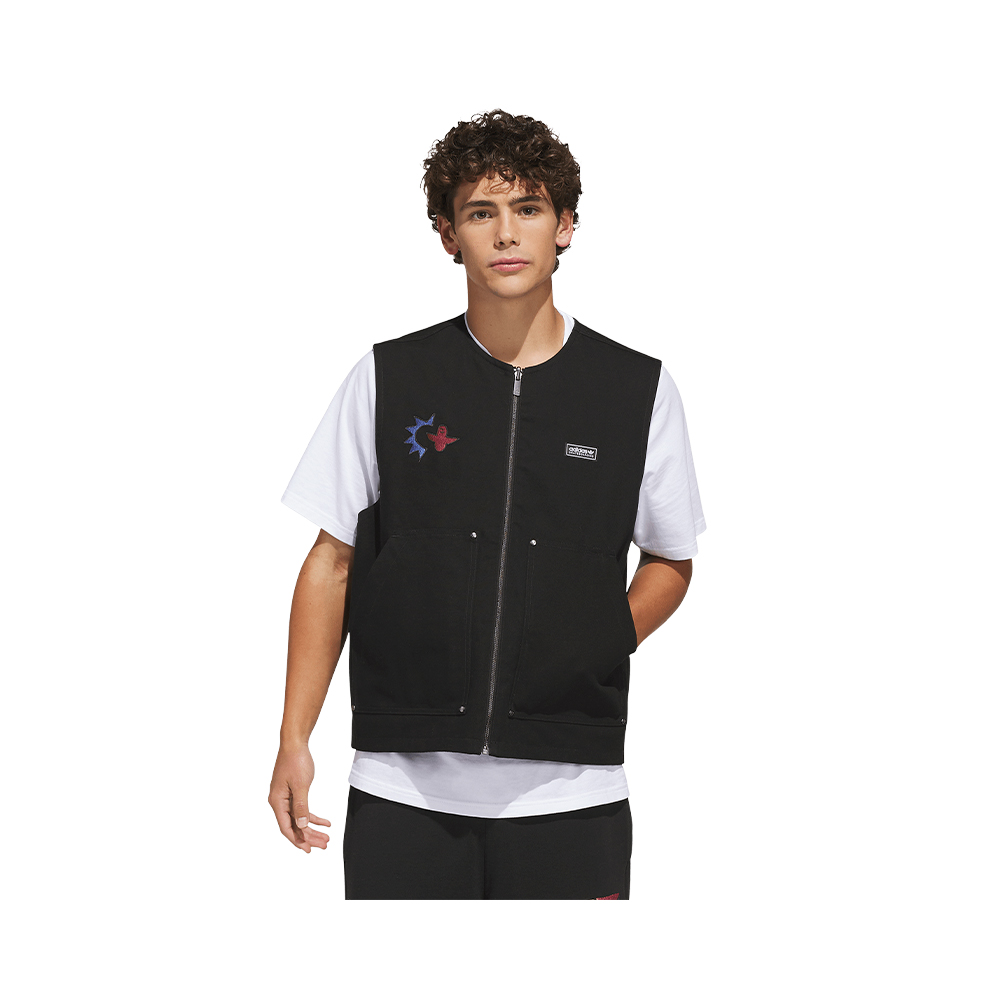 Gonz Plaid Vest Adidas