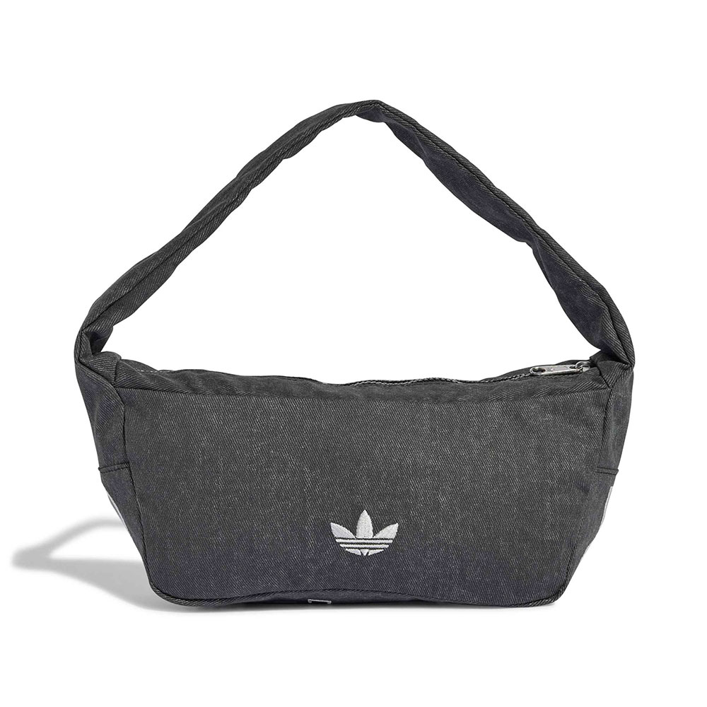 Small Shoulder Bag Washed Effect Adidas NEGRO UNI