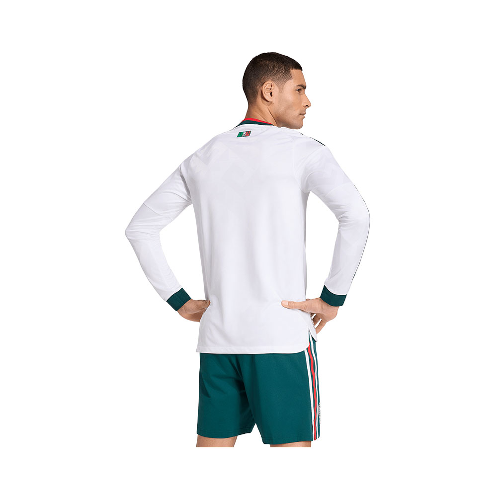 Mexico 26 Away Authentic Long Sleeve Jersey Adidas