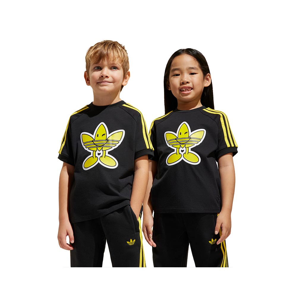 Playera Originals X Smiley World Infantil Adidas image number 1