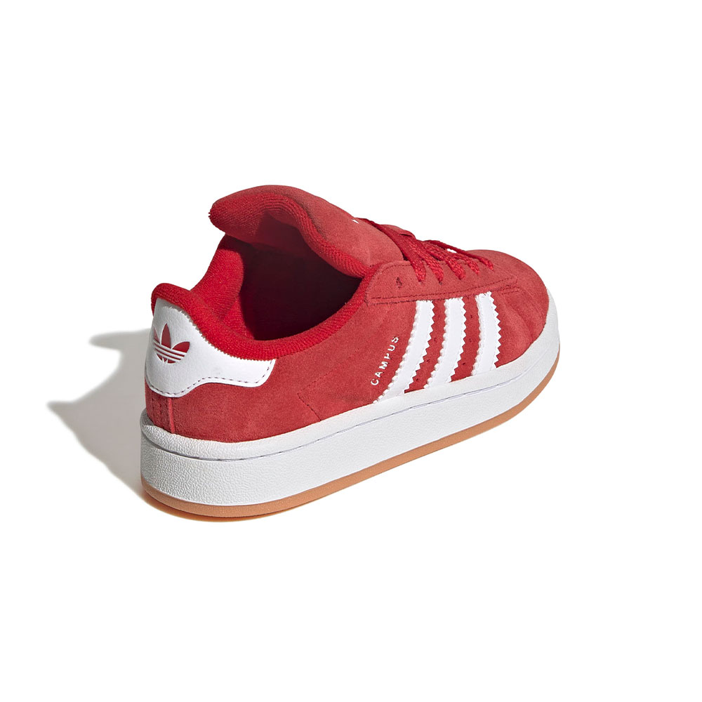 Campus 00S Elastic Lace Shoes Kids Adidas ROJO 