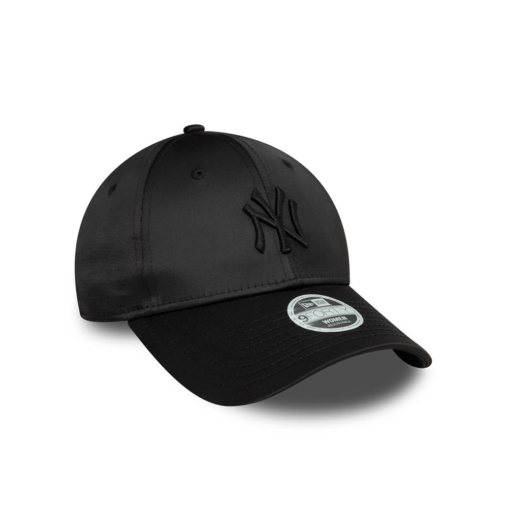 Wmns Satin 9Forty New York Yankees Blk New Era MULTICOLOR UNI