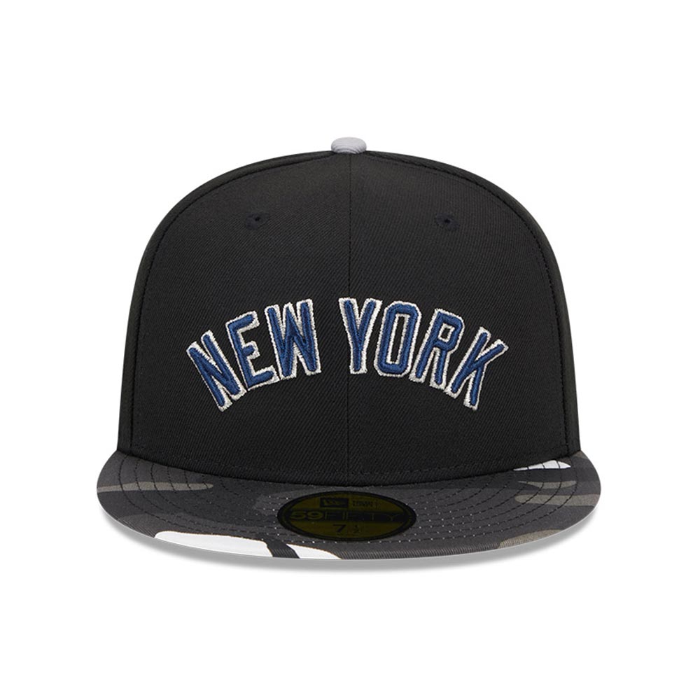 Metallic Camo 19674 New York Yankees Blk New Era image number 0