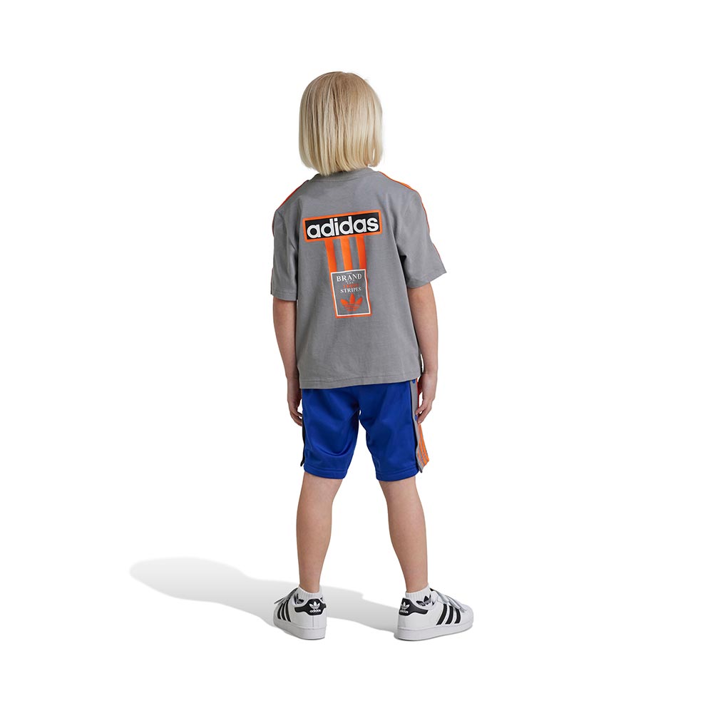 Shorts Tee Set Kids Adidas image number 3