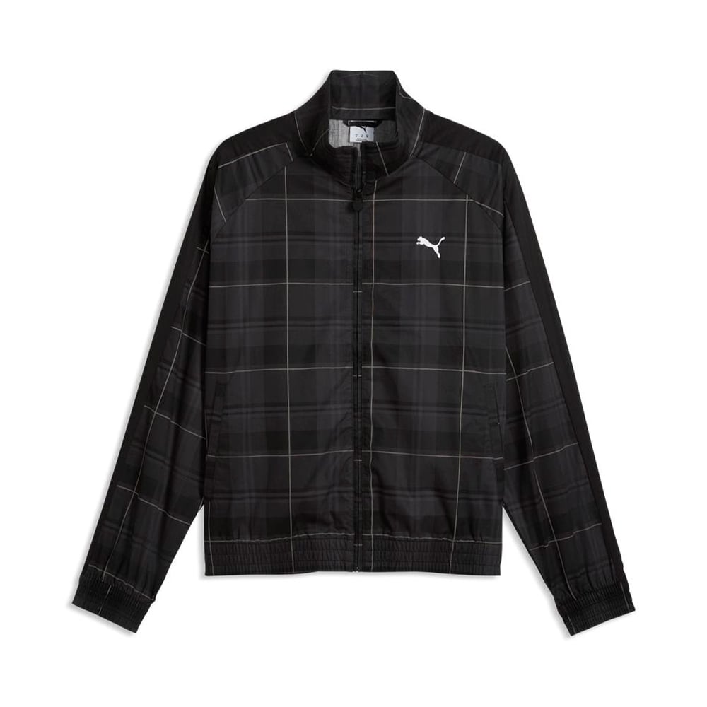 T7 Relaxed Tartan Woven Jacket Puma MULTICOLOR 