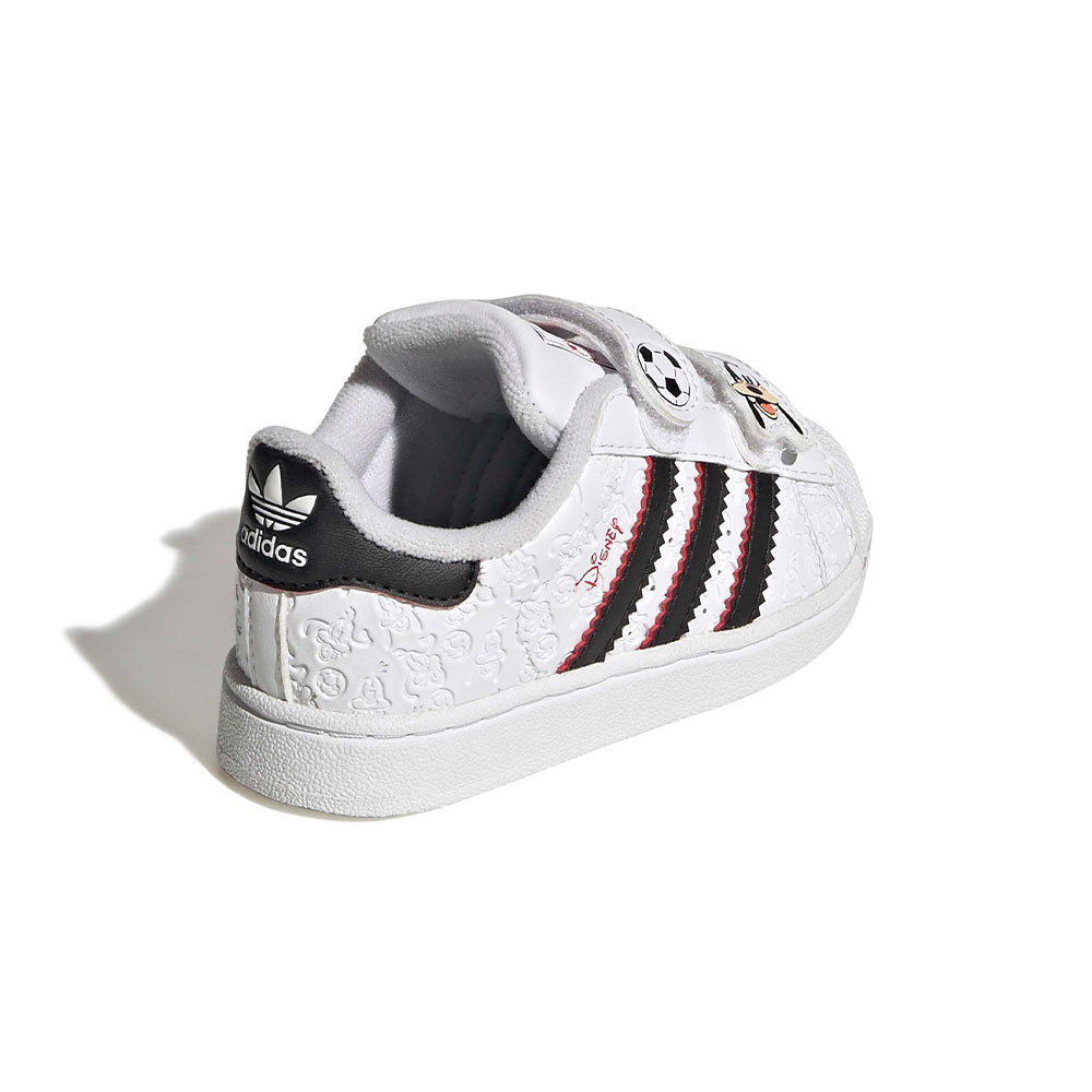 Disney Superstar II Comfort Closure Shoes Adidas BLANCO 