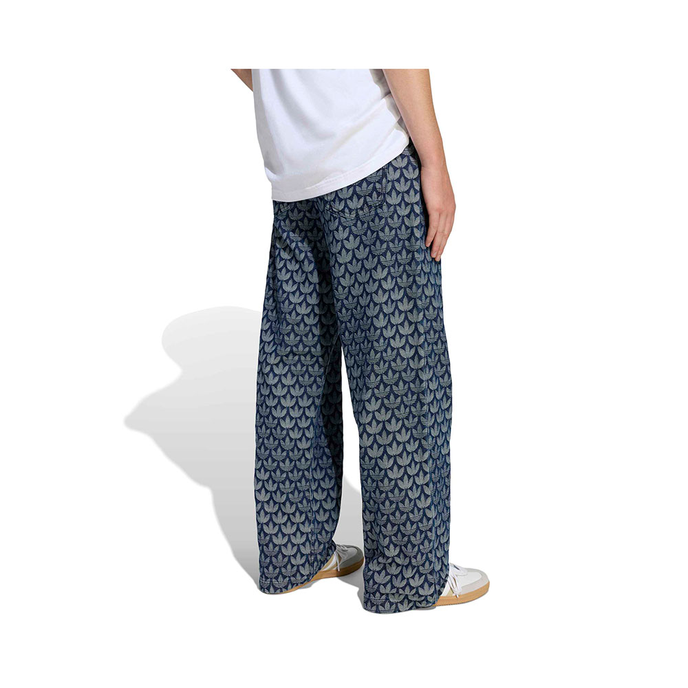 Denim Loose Monogram Pants Adidas
