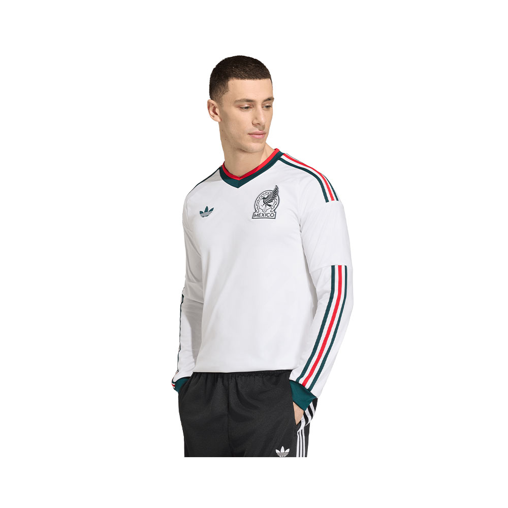 Mexico 26 Away Long Sleeve Jersey Adidas BLANCO 