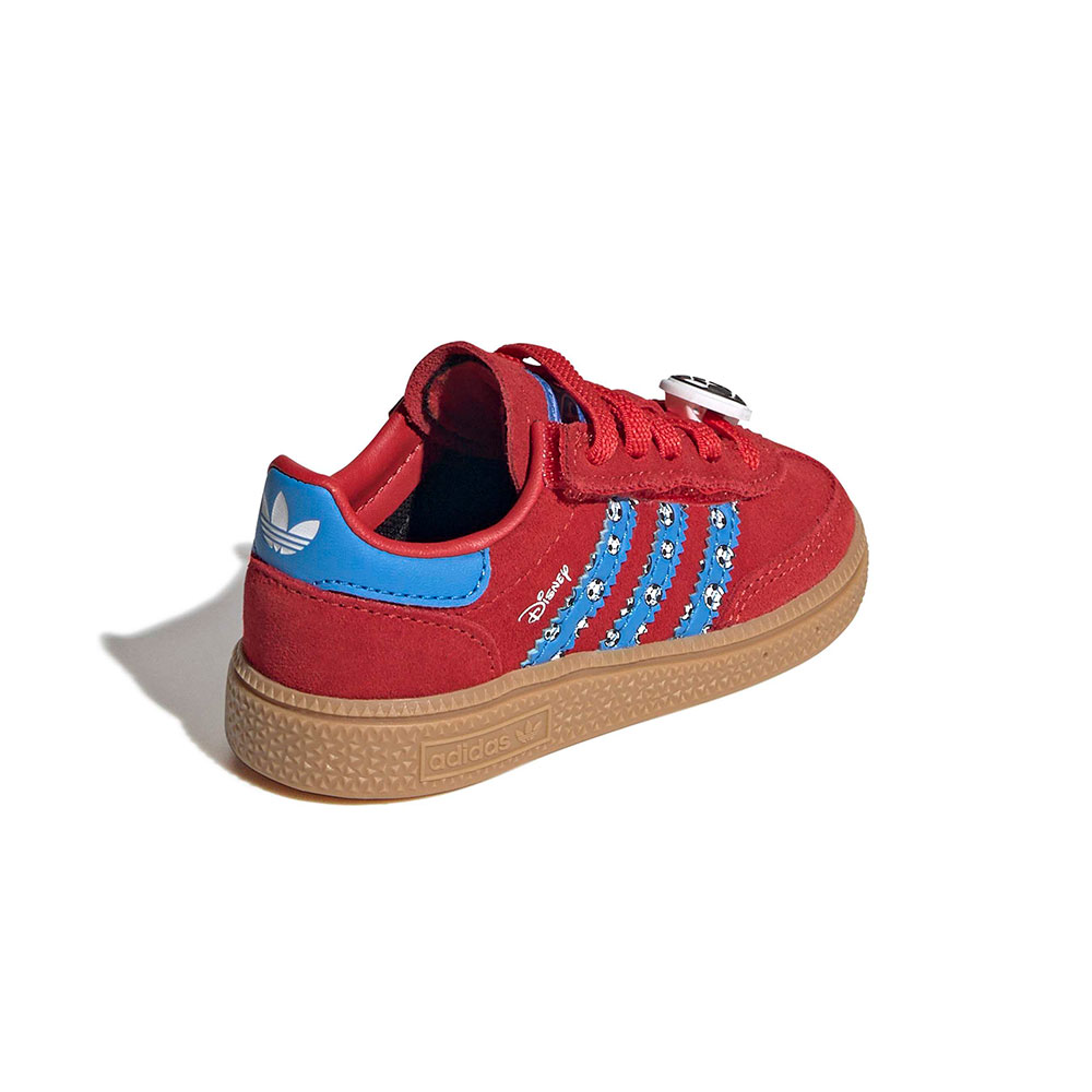 Disney Handball Spezial Comfort Closure Elastic Lace Shoes Adidas ROJO 
