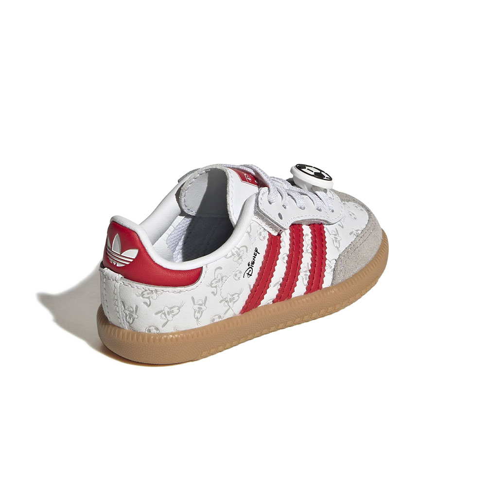 Disney Samba Og Comfort Closure Elastic Lace Shoes Adidas BLANCO 