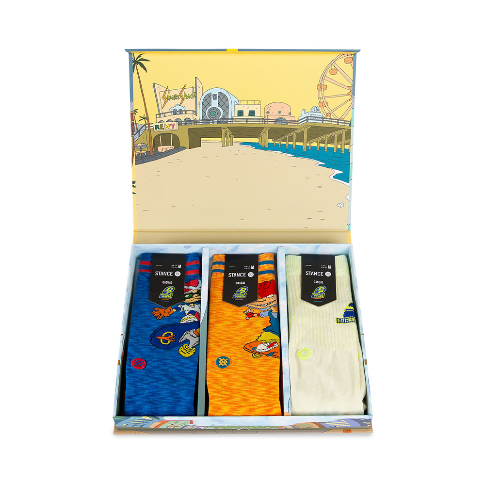 Rocket Power Box Set Stance MULTICOLOR L