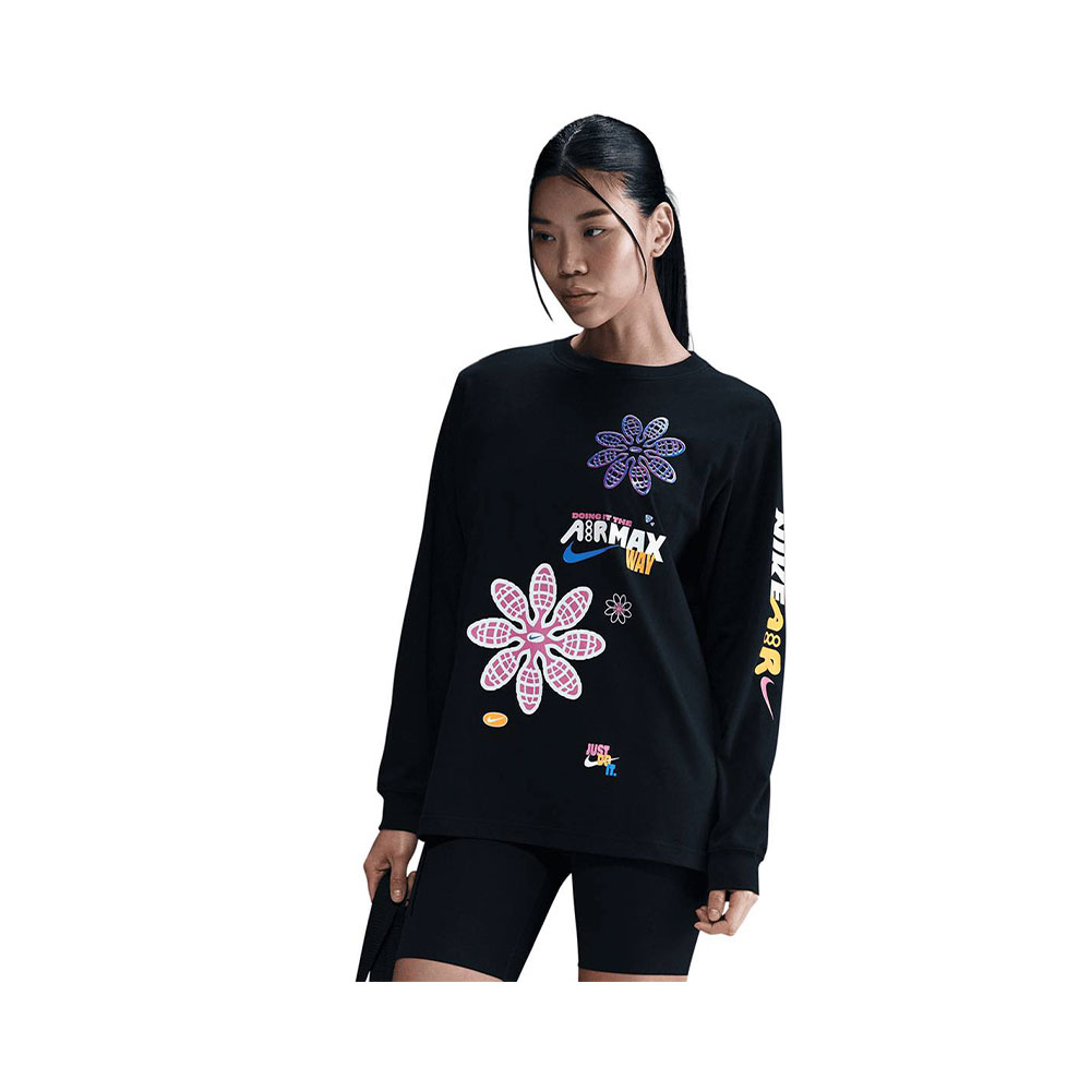 W Nsw Ls Tee Amd Nike MULTICOLOR 