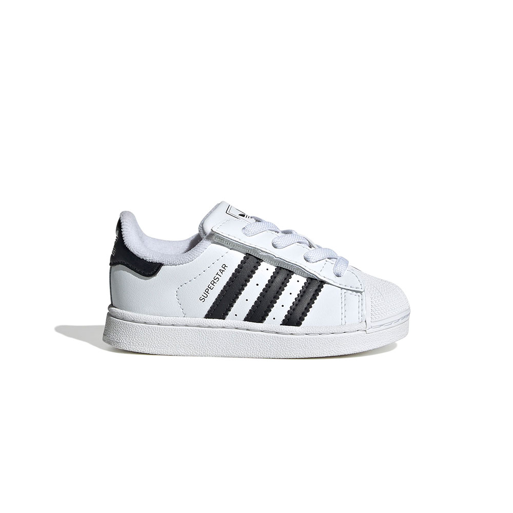 Superstar II Elastic Lace Shoes Kids Adidas BLANCO 