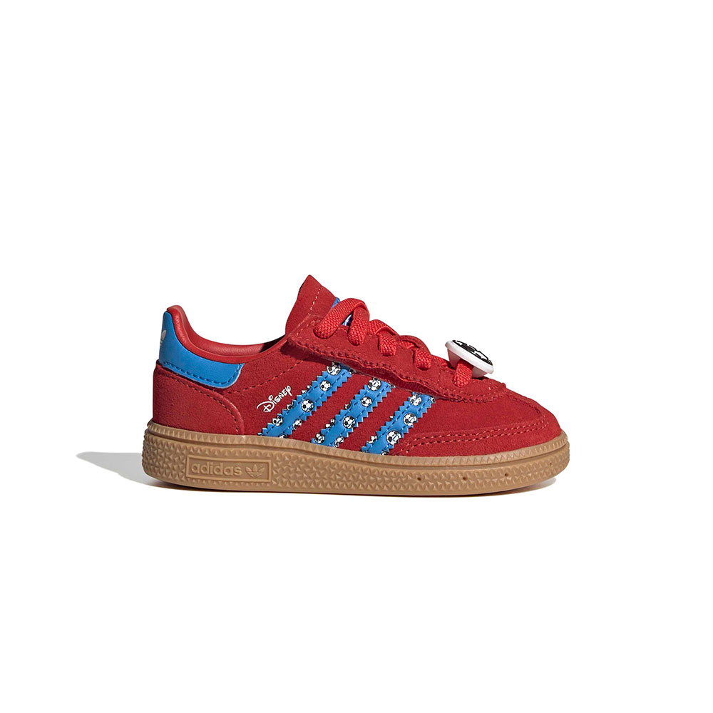 Disney Handball Spezial Comfort Closure Elastic Lace Shoes Adidas ROJO 
