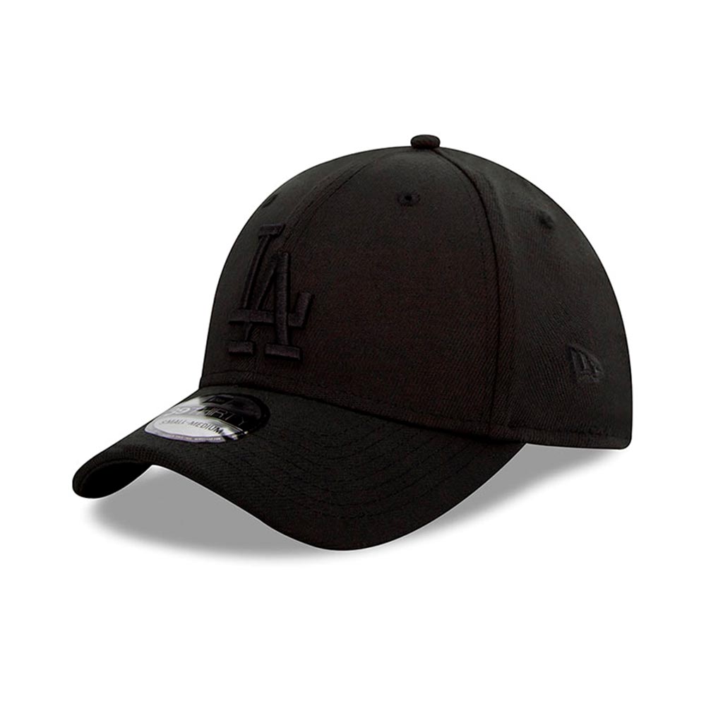 3930 Los Angeles Dodgers Black On Black New Era image number 1