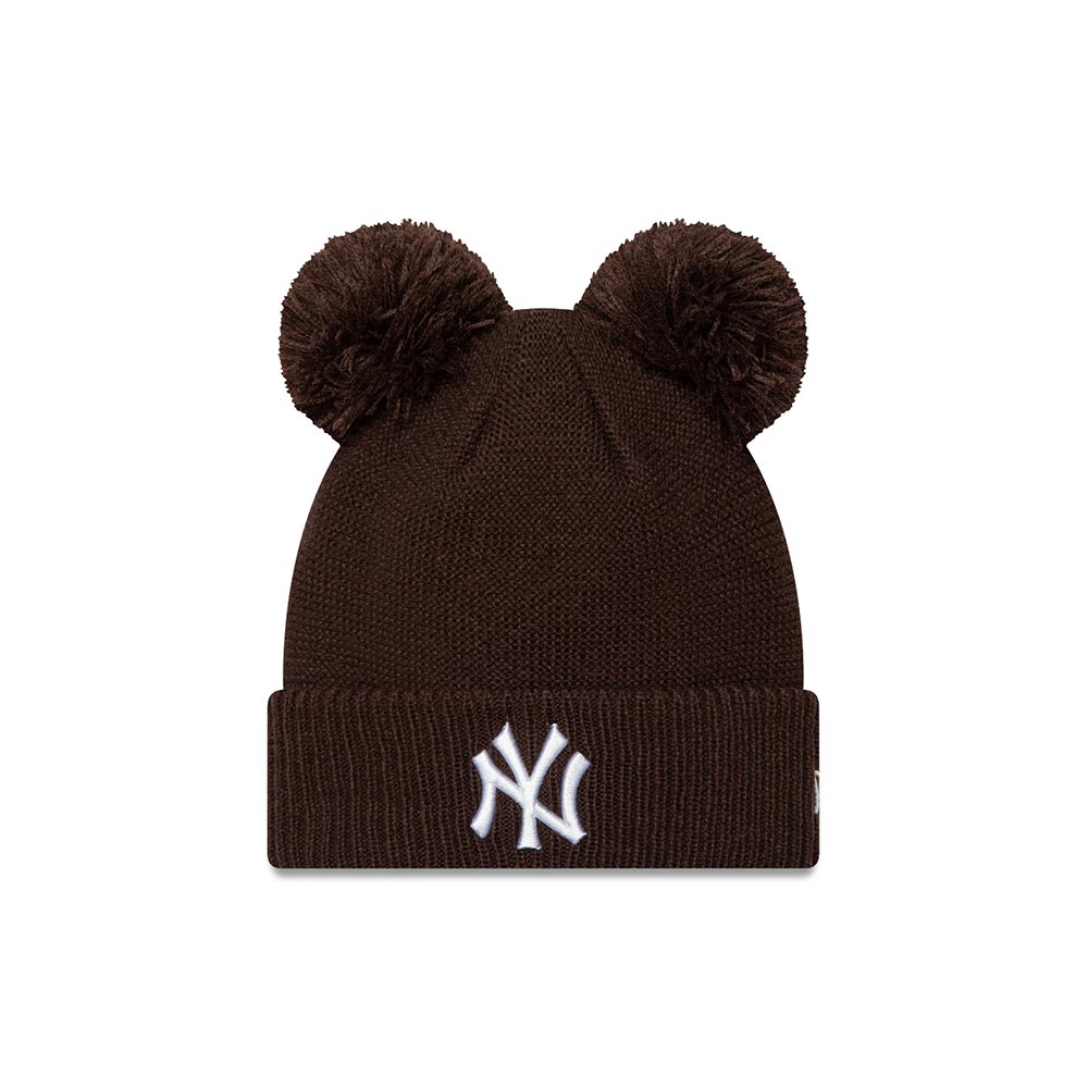 Wmns Double Pom Beanie New York Yankees New Era