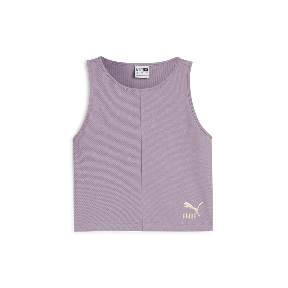 Classics Ribbed Crop Top Puma