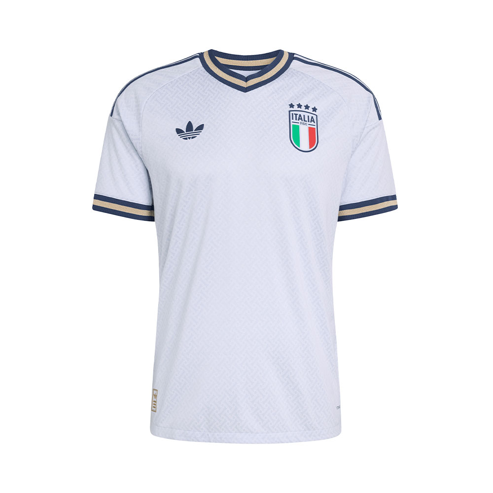 Italy 26 Away Authentic Jersey Adidas AZUL 