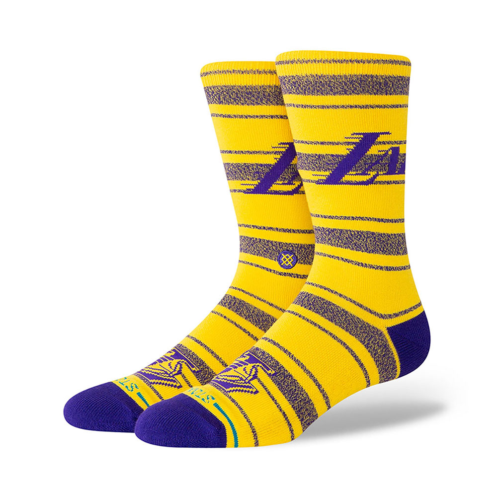 Lakers Homesick Crew Stance MULTICOLOR L