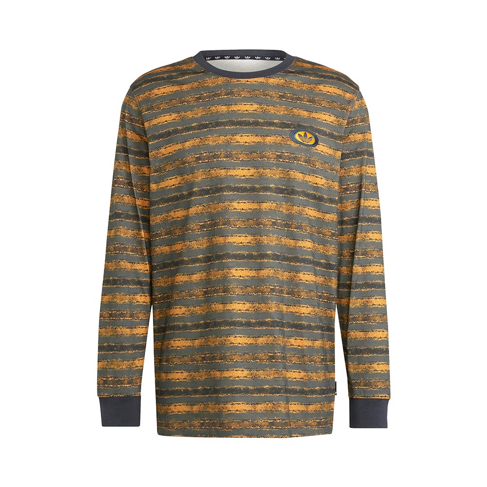 Originals 90S Long Sleeve Stripe Long Sleeve Top Adidas image number 0