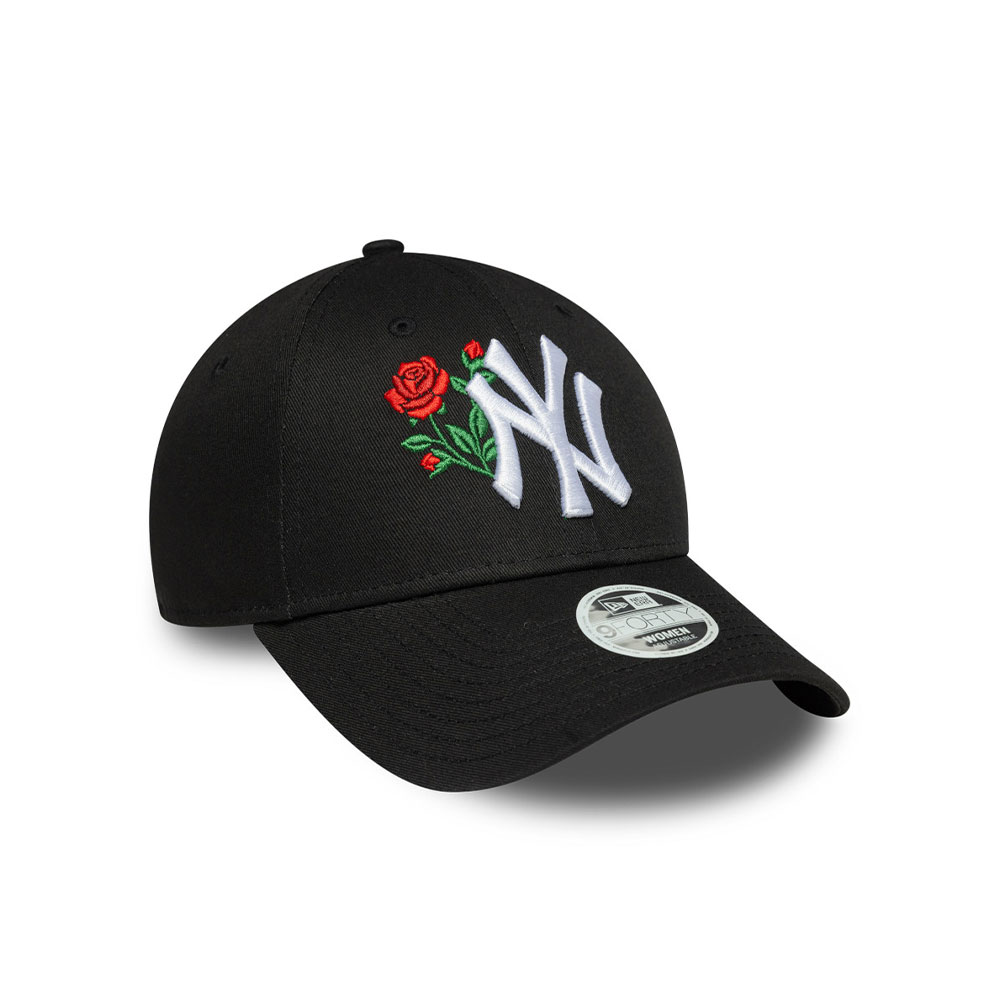 Wmns Rose 9Forty New York Yankees Blk New Era MULTICOLOR UNI