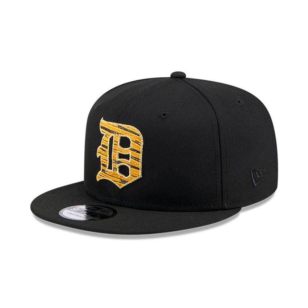 Animal Fill 21120 Detroit Tigers Blk New Era image number 1