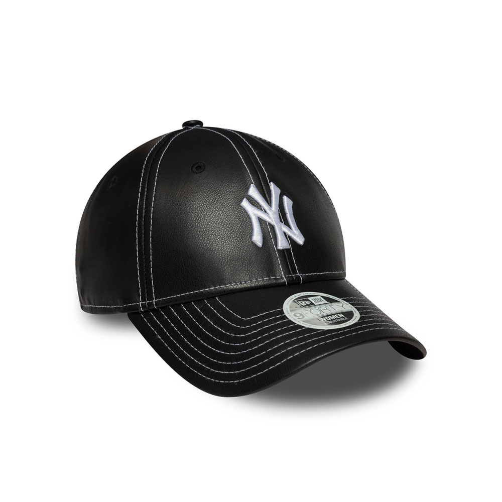 Wmns Topstitch Pu 9Forty New York Yankees Blkwhi New Era MULTICOLOR UNI