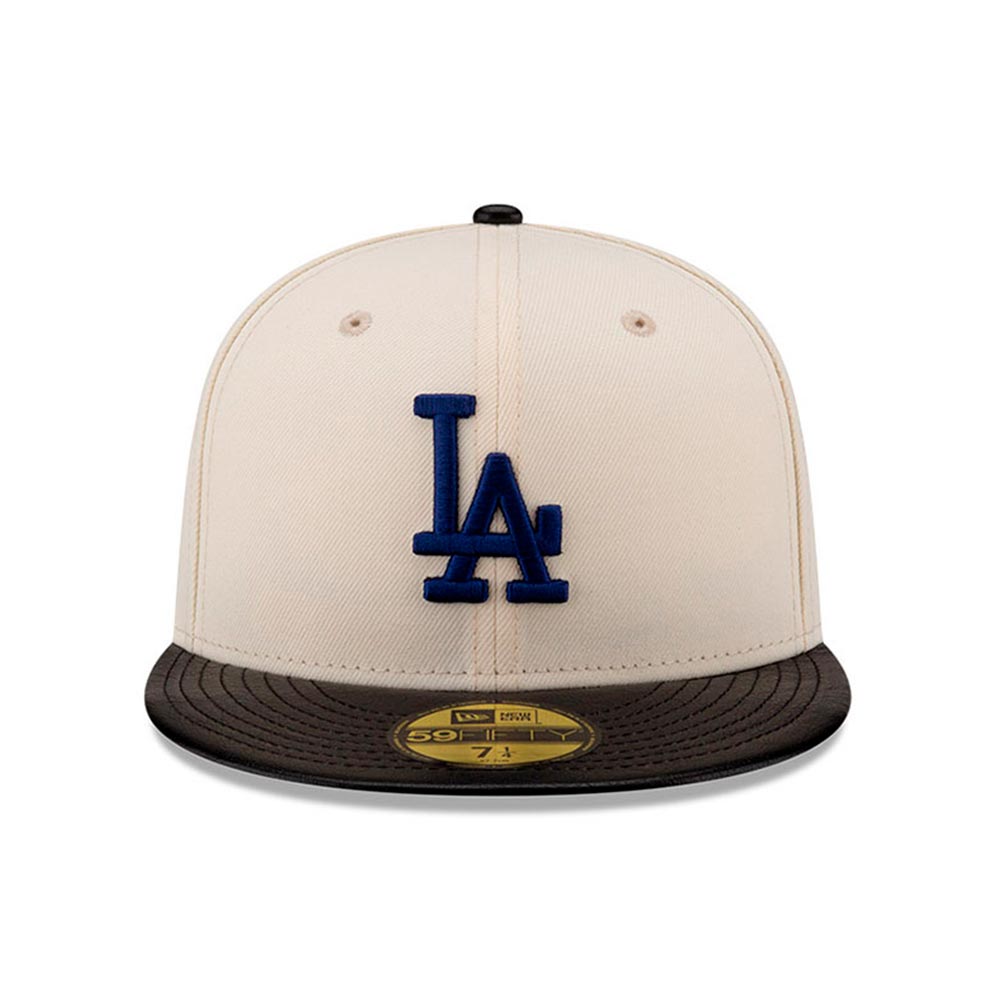Leather Visor 19667 Los Angeles Dodgers Chw New Era image number 0