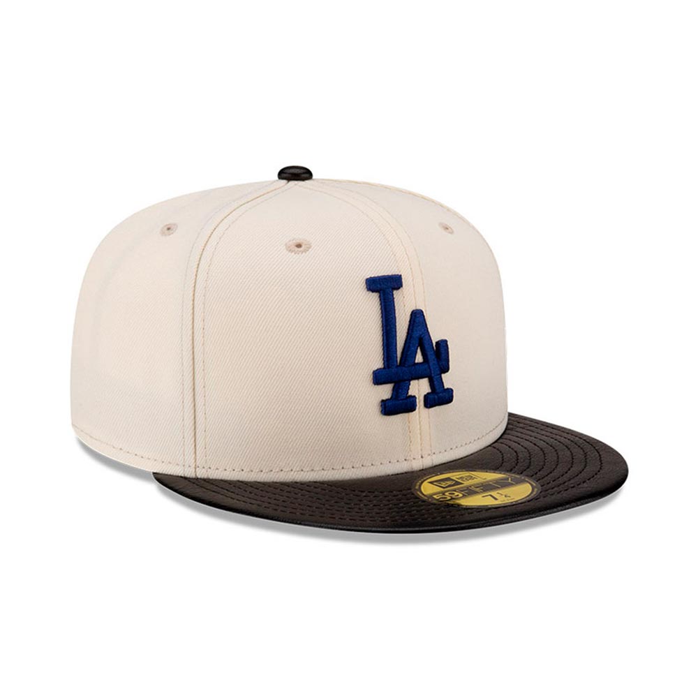 Leather Visor 19667 Los Angeles Dodgers Chw New Era image number 3