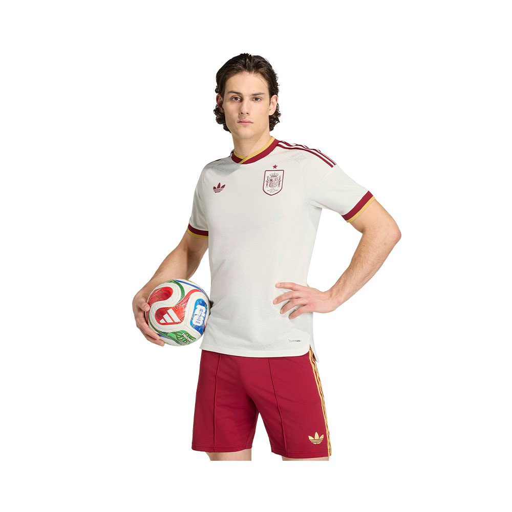 Spain 26 Away Authentic Jersey Adidas BLANCO 