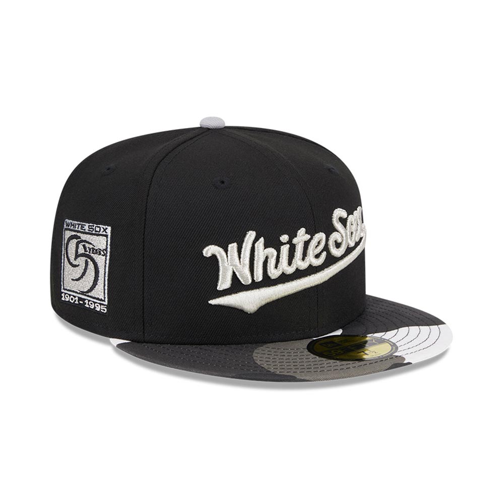 Metallic Camo 19674 Chicago White Sox Blk New Era image number 3