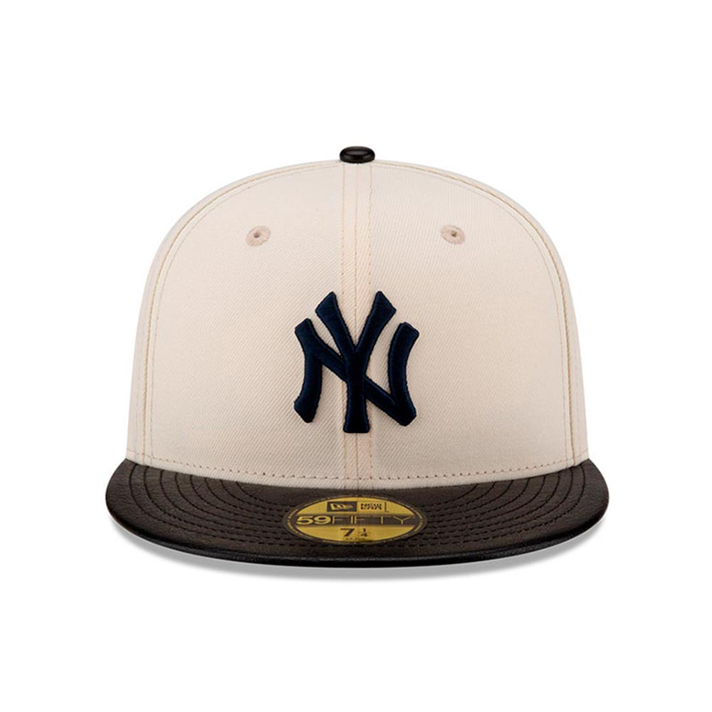 Leather Visor 19667 New York Yankees Chw New Era image number 0