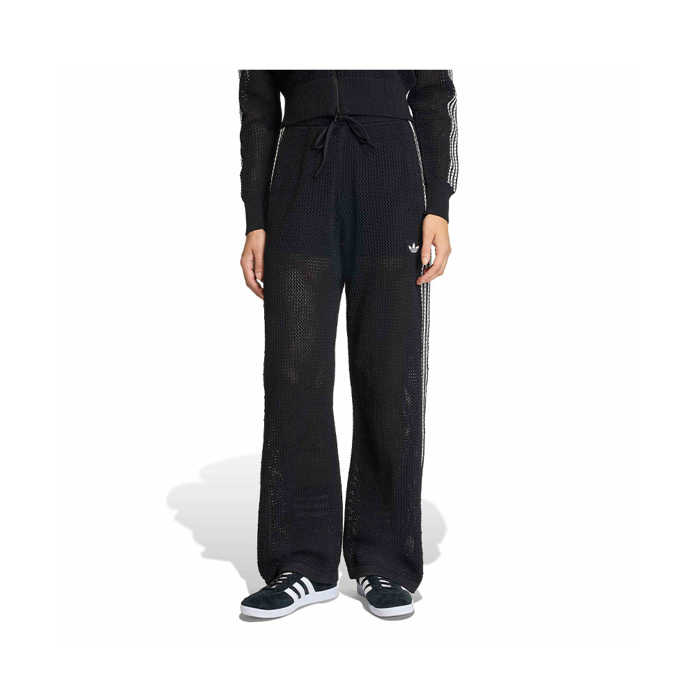 Knitted Crochet Firebird Track Pants Adidas NEGRO 