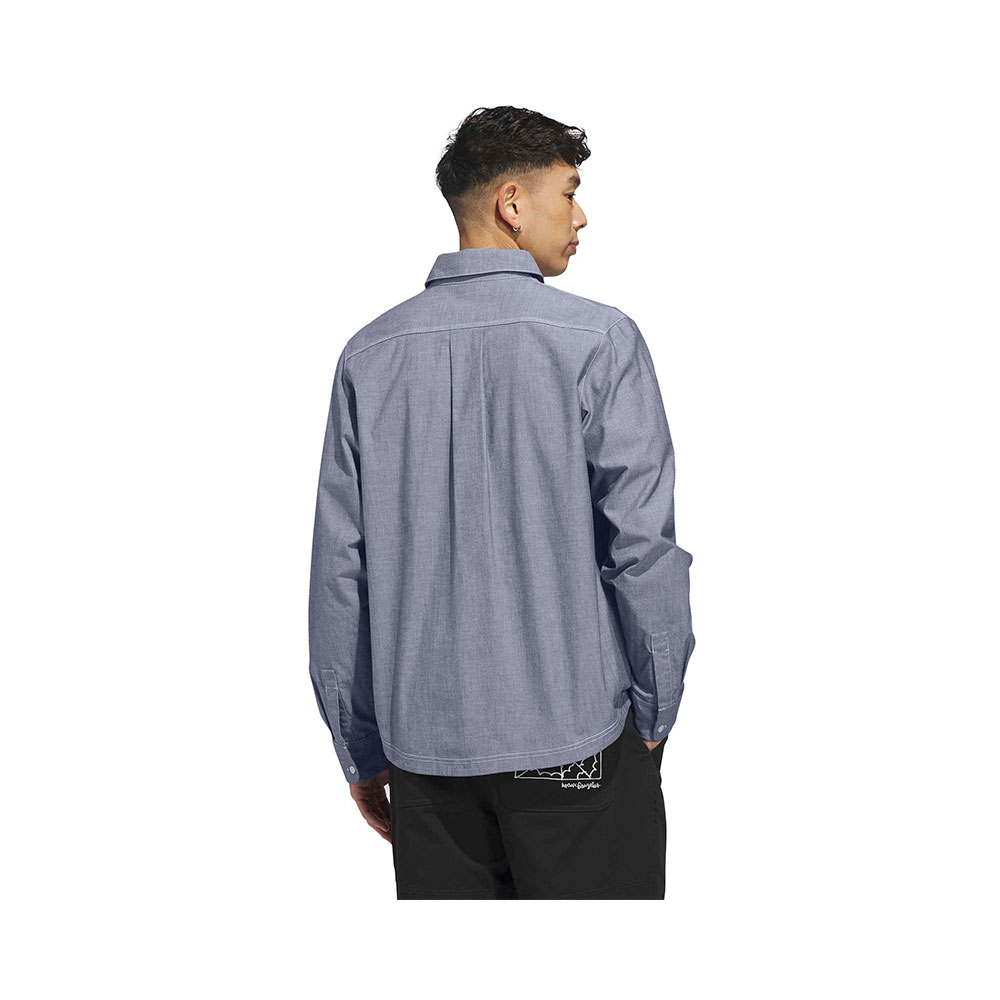 Skateboarding X Mark Gonzales Long Sleeve Button Up Shirt Adidas VERDE 