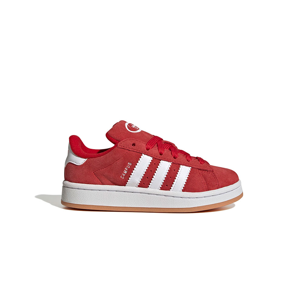Campus 00S Elastic Lace Shoes Kids Adidas ROJO 